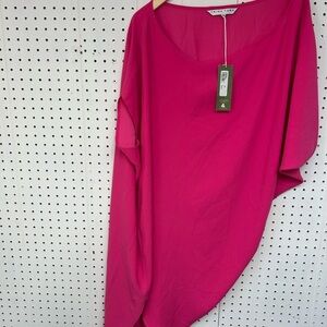 Trina Turk Women's Fuchsia Blouse